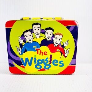 The Wiggles Animated Metal Lunchbox With Dorothy Dinosaur Mural Inside 2006